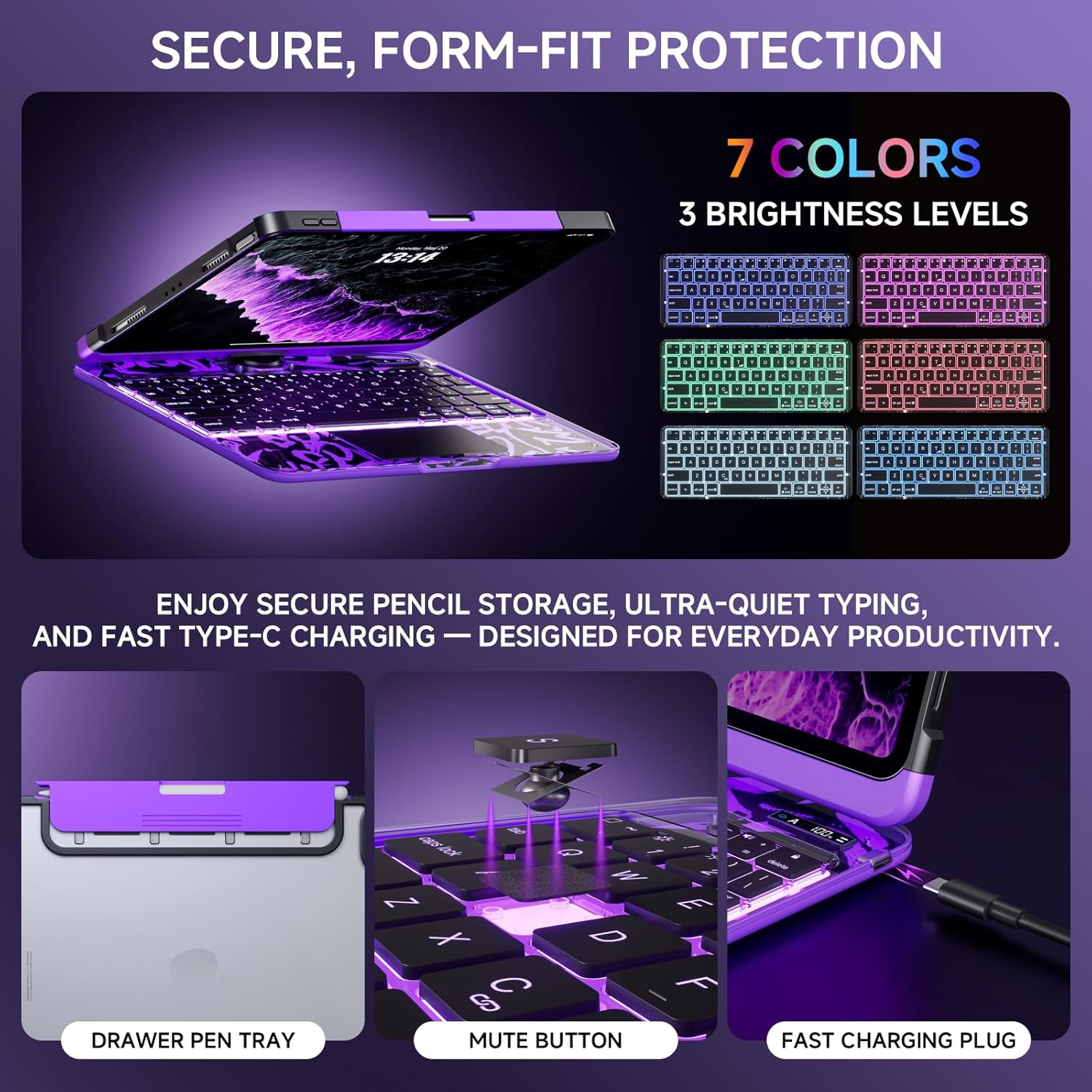 Zenvix™ - CrystalView® Pro Keyboard
