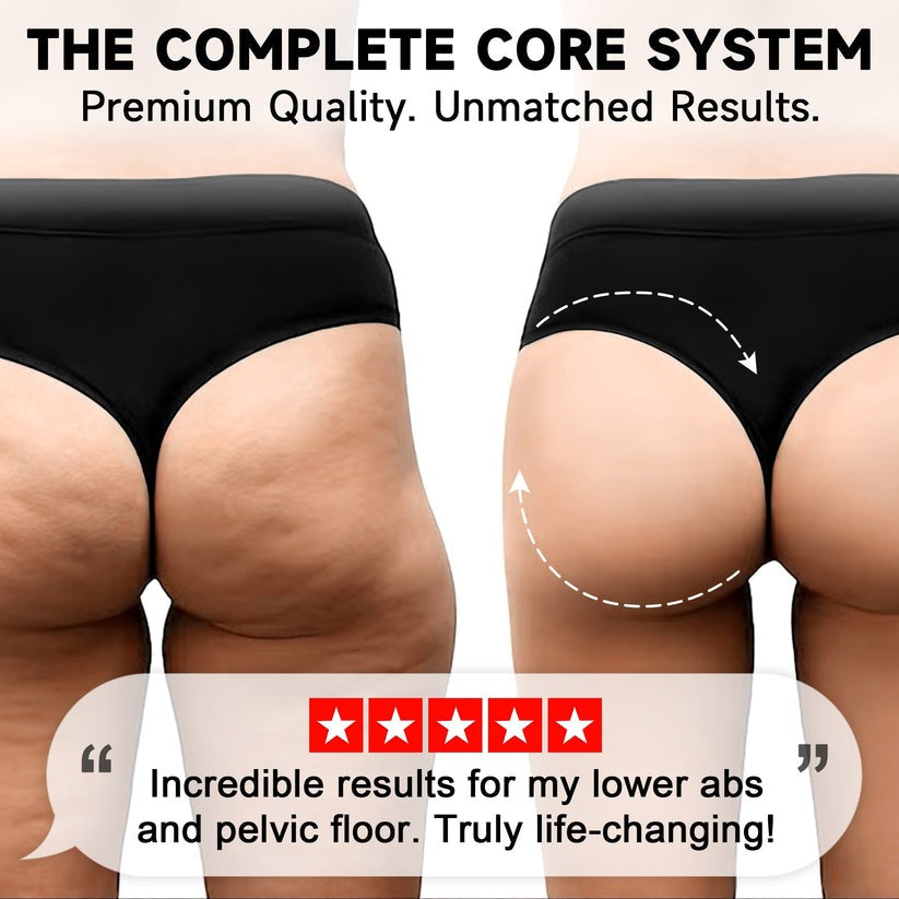 INIA CURVIFY 3-in-1 Toning Shorts for Women – Hips, Thigh and Core Areas Support with 4 Modes & Wireless Controller