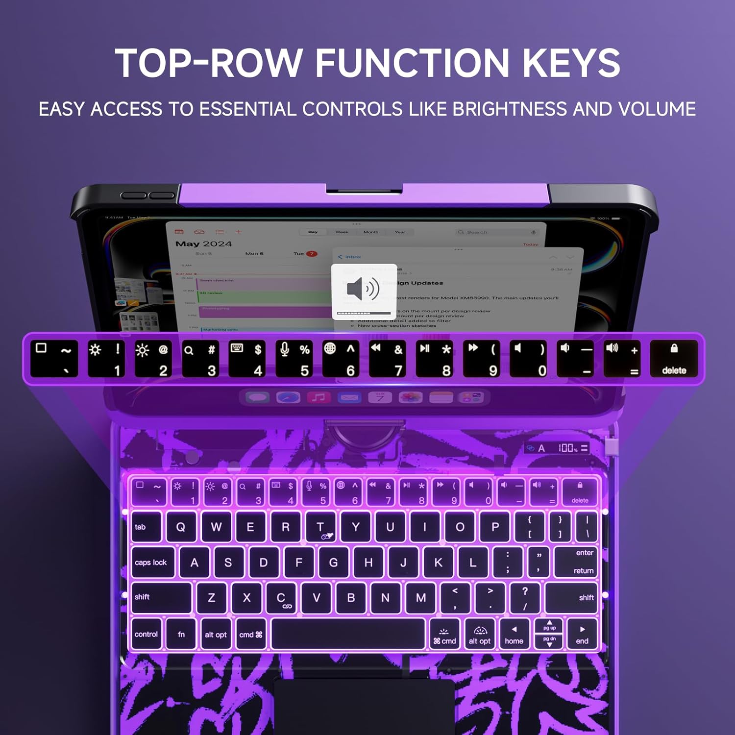 Zenvix™ - CrystalView® Pro Keyboard