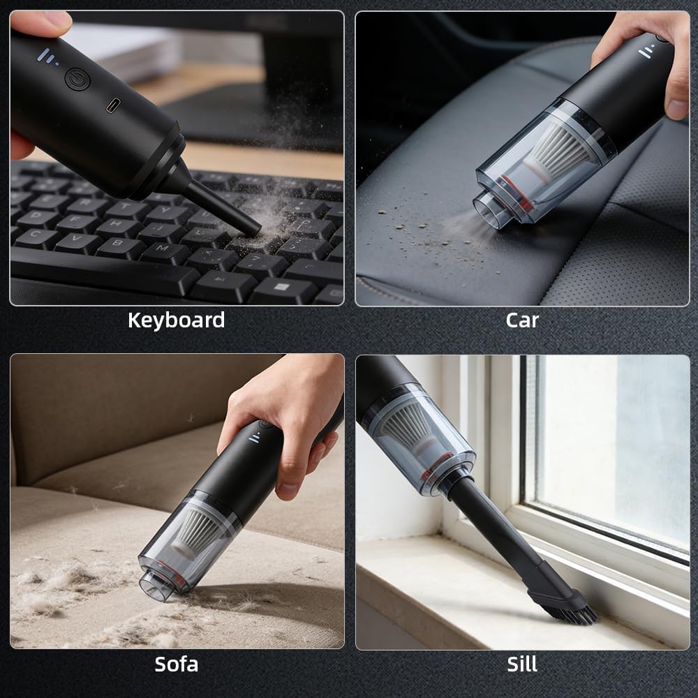 Zenvix™ 2026 New 4 in 1 High Power Cordless Vacuum Cleaner