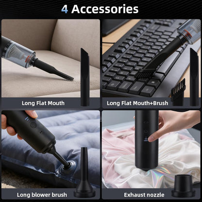 Zenvix™ 2026 New 4 in 1 High Power Cordless Vacuum Cleaner