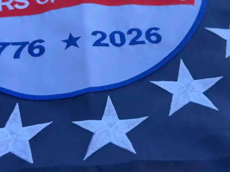 🔥Last Day: 49% OFF🔥 250th Anniversary USA Commemorative Flag (3x5 Ft),Double-Sided Embroidered 🇺🇸✨
