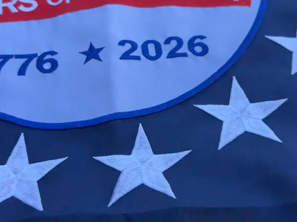 🔥Last Day: 49% OFF🔥 250th Anniversary USA Commemorative Flag (3x5 Ft),Double-Sided Embroidered 🇺🇸✨