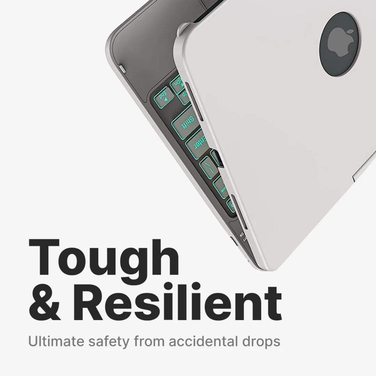 Rotate Pro™ Wireless Keyboard Case for Ipad