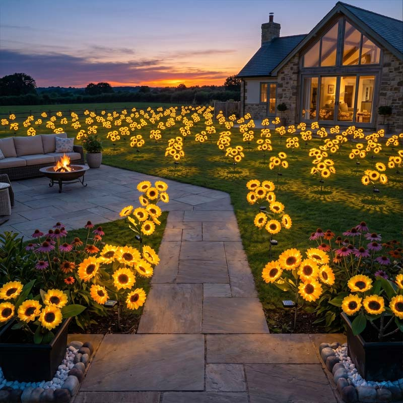 🌻Special Summer Sale 49% OFF - 🌞Solar LED Sunflower Garden Lights
