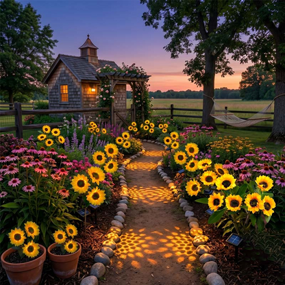 🌻Special Summer Sale 49% OFF - 🌞Solar LED Sunflower Garden Lights