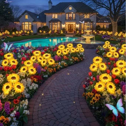 🌻Special Summer Sale 49% OFF - 🌞Solar LED Sunflower Garden Lights