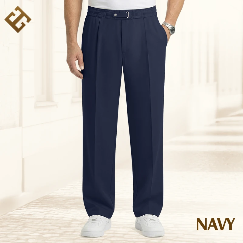 EaseTailor - Flexible Straight Fit Smart Comfort Pants