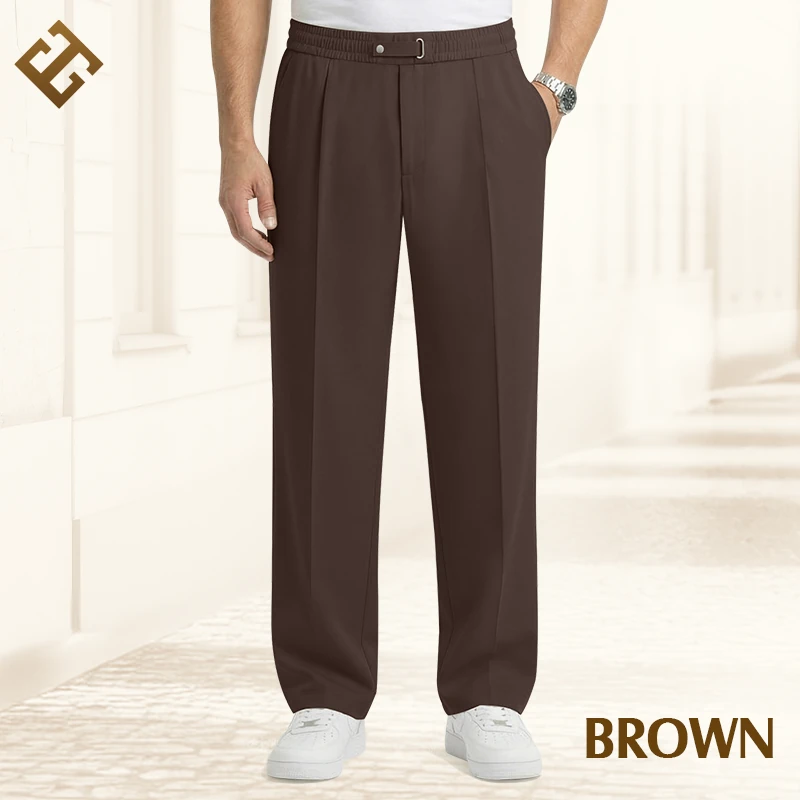 EaseTailor - Flexible Straight Fit Smart Comfort Pants