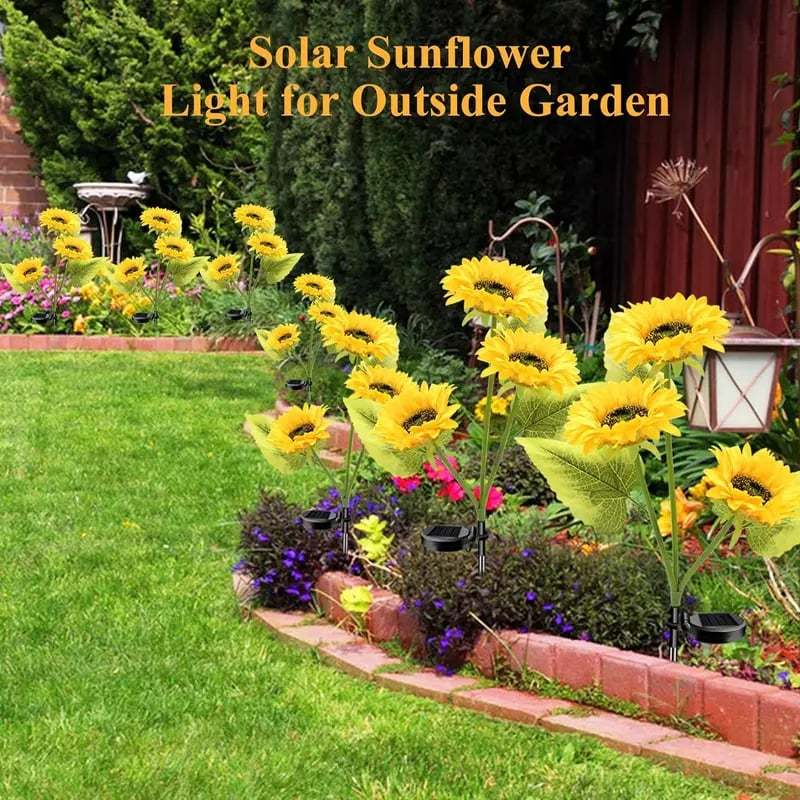 🌻Special Summer Sale 49% OFF - 🌞Solar LED Sunflower Garden Lights