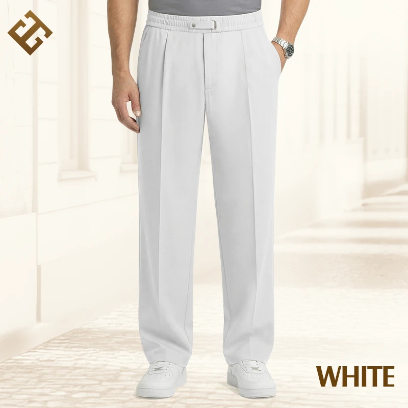 EaseTailor - Flexible Straight Fit Smart Comfort Pants
