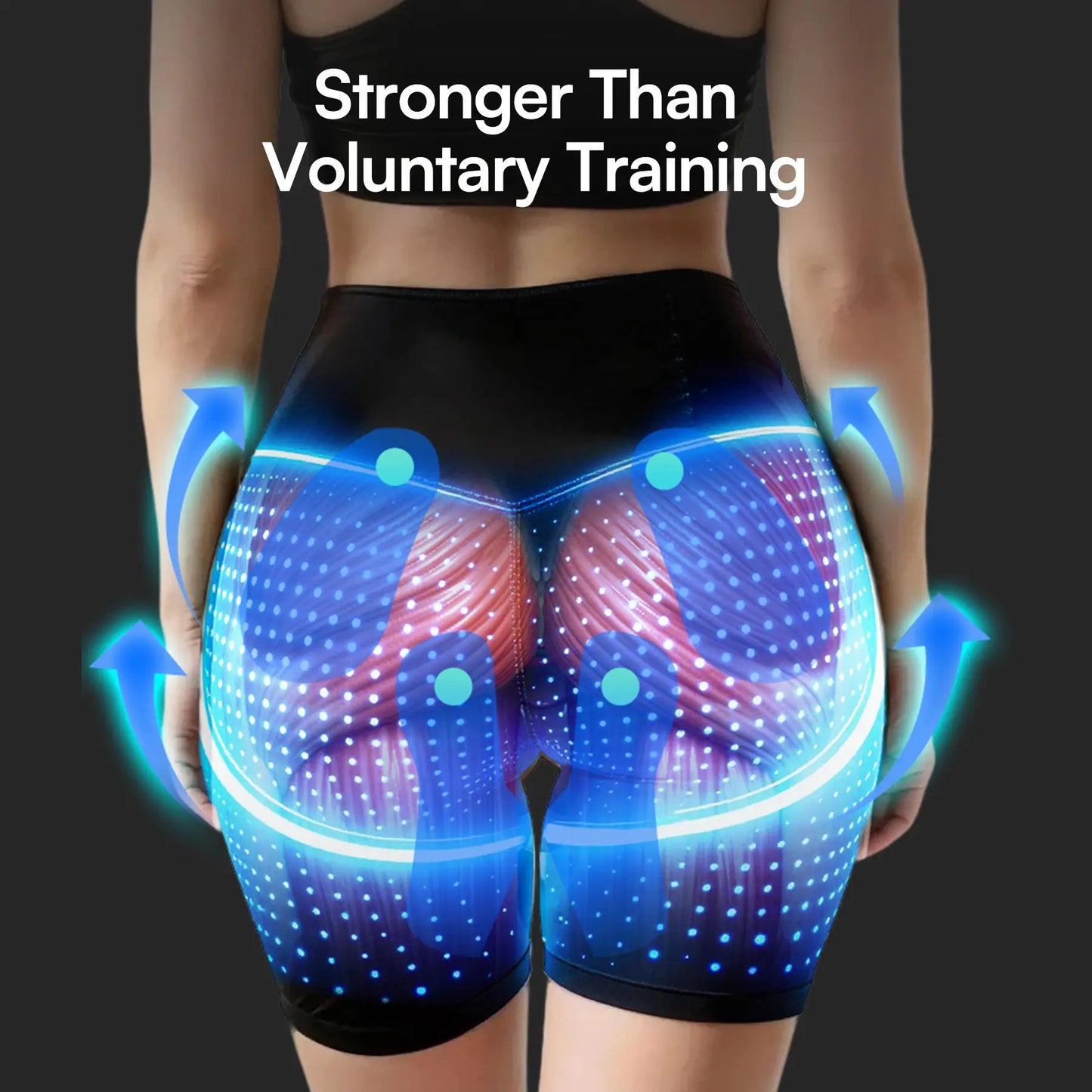 INIA CURVIFY 3-in-1 Toning Shorts for Women – Hips, Thigh and Core Areas Support with 4 Modes & Wireless Controller